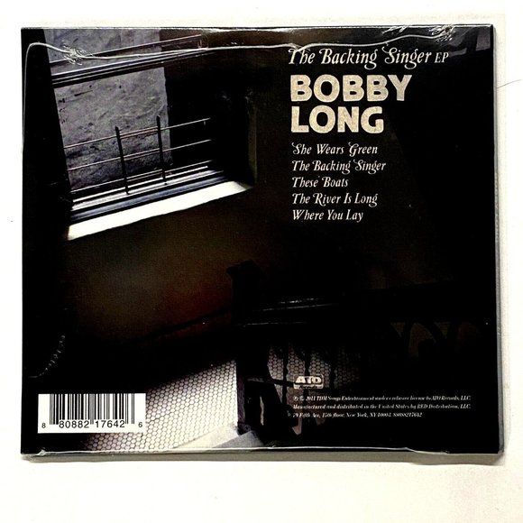 The Backing Singer EP by Bobby Long (CD, 2012) Sealed - Picture 2 of 2